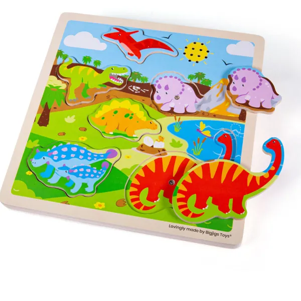 Bigjigs Toys Sound Puzzles - Dinosaurs