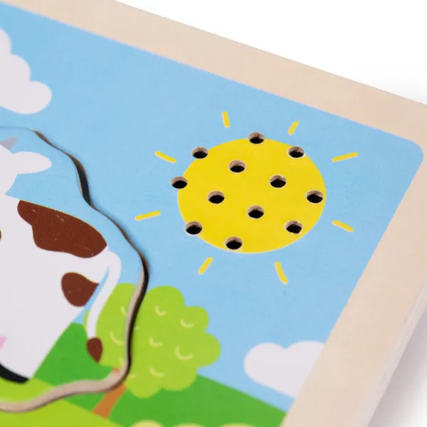 Bigjigs Toys Sound Puzzles - Farm