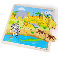 Bigjigs Toys Sound Puzzles - Safari