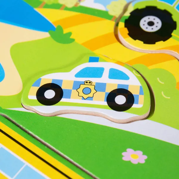 Bigjigs Toys Sound Puzzles - Transport