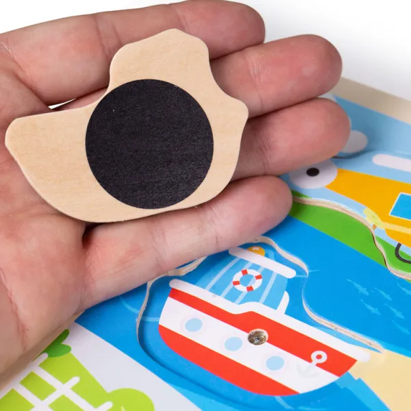 Bigjigs Toys Sound Puzzles - Transport