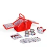 Bigjigs Toys Spotted Basket Tea Set