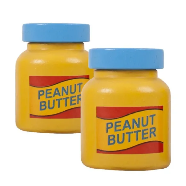 Bigjigs Toys Spreads (Pack of 2 - Peanut Butter)
