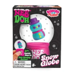 NeeDoh Squish N Flow Snow Globe