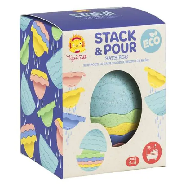 Tiger Tribe Stack & Pour - Bath Egg - ECO