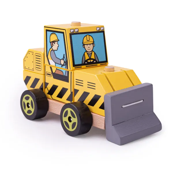 Bigjigs Baby Stacking Bulldozer