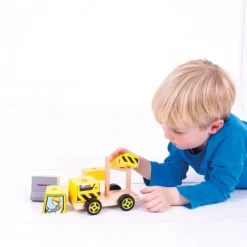 Bigjigs Baby Stacking Bulldozer