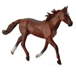 CollectA Standardbred Pacer Stallion Chestnut