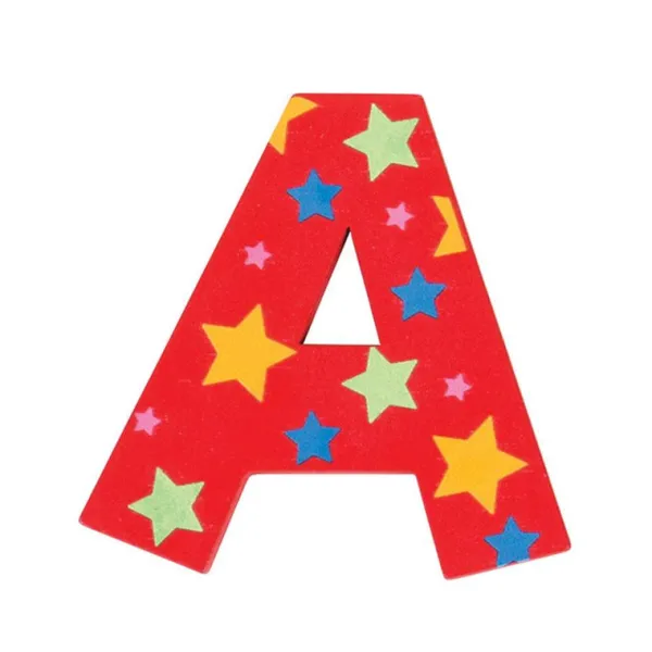 Bigjigs Toys Star Letter A (One Supplied)