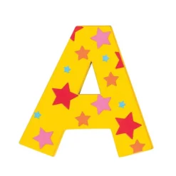 Bigjigs Toys Star Letter A (One Supplied)