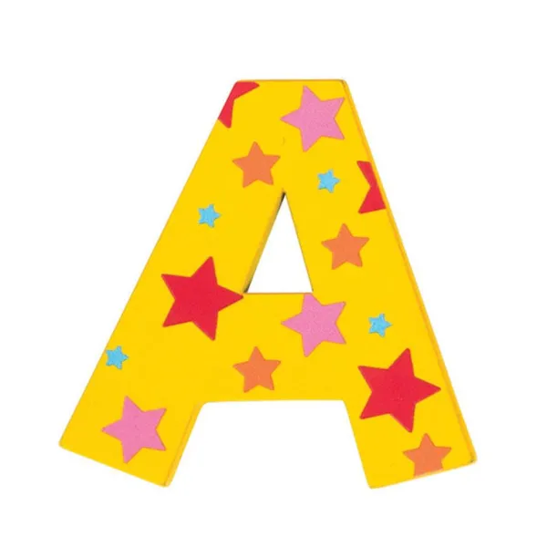 Bigjigs Toys Star Letter A (One Supplied)