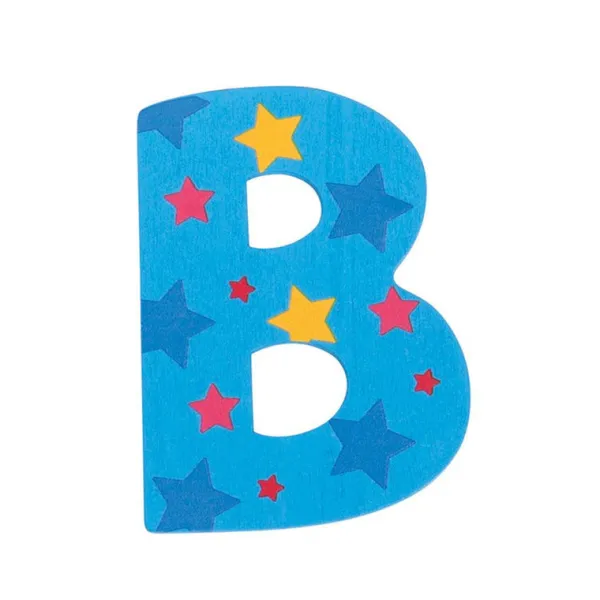 Bigjigs Toys Star Letter B (One Supplied)