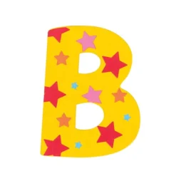 Bigjigs Toys Star Letter B (One Supplied)