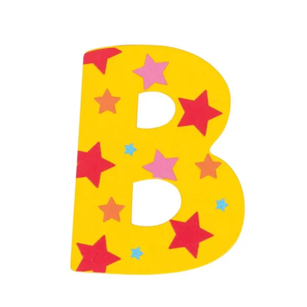 Bigjigs Toys Star Letter B (One Supplied)