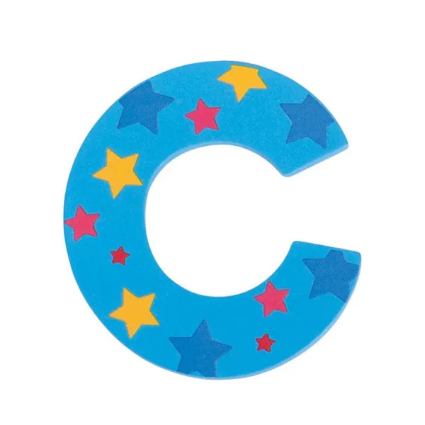 Bigjigs Toys Star Letter C (One Supplied)