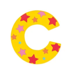 Bigjigs Toys Star Letter C (One Supplied)