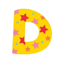 Bigjigs Toys Star Letter D (One Supplied)