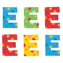Bigjigs Toys Star Letter E (One Supplied)