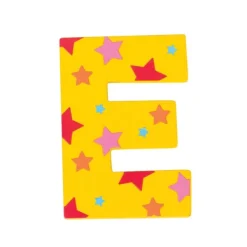 Bigjigs Toys Star Letter E (One Supplied)