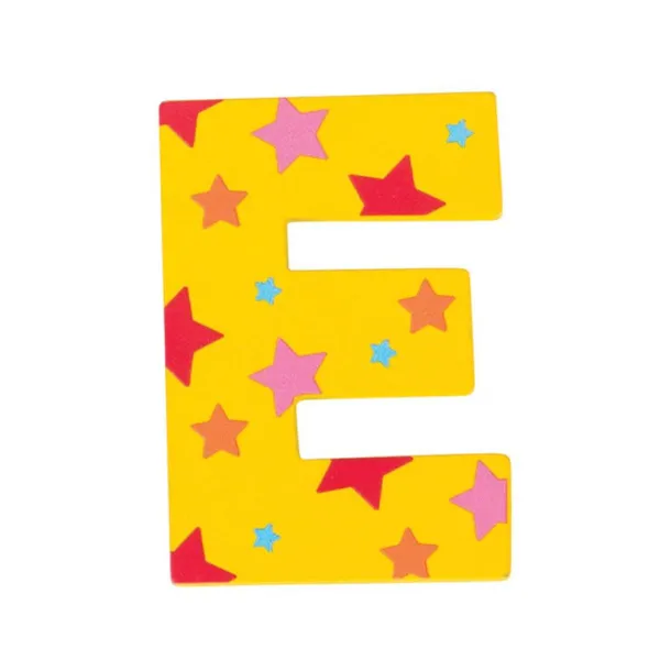 Bigjigs Toys Star Letter E (One Supplied)