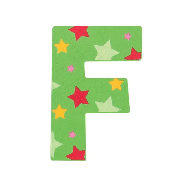 Bigjigs Toys Star Letter F (One Supplied)