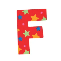 Bigjigs Toys Star Letter F (One Supplied)