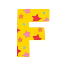 Bigjigs Toys Star Letter F (One Supplied)