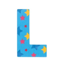 Bigjigs Toys Star Letter L (One Supplied)