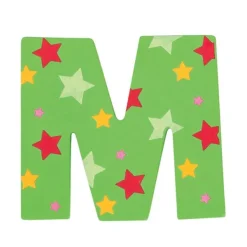 Bigjigs Toys Star Letter M (One Supplied)