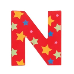 Bigjigs Toys Star Letter N (One Supplied)