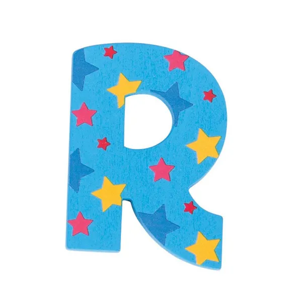 Bigjigs Toys Star Letter R (One Supplied)