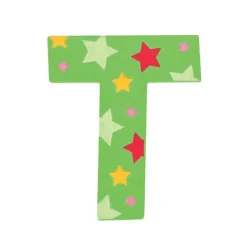 Bigjigs Toys Star Letter T (One Supplied)