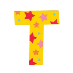 Bigjigs Toys Star Letter T (One Supplied)