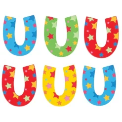 Bigjigs Toys Star Letter U (One Supplied)