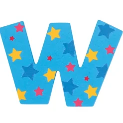 Bigjigs Toys Star Letter W (One Supplied)