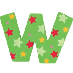 Bigjigs Toys Star Letter W (One Supplied)