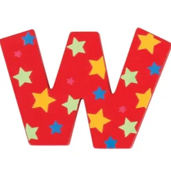 Bigjigs Toys Star Letter W (One Supplied)