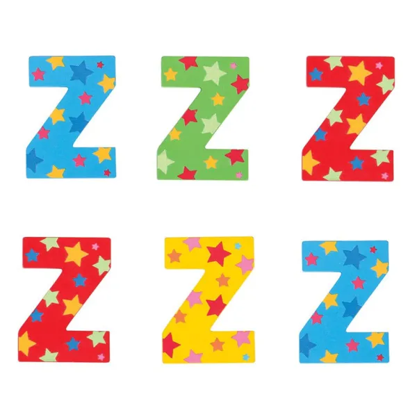 Bigjigs Toys Star Letter Z (One Supplied)