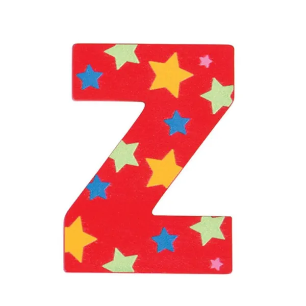 Bigjigs Toys Star Letter Z (One Supplied)