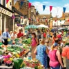 House of Puzzles Street Market - 1000 Piece Jigsaw Puzzle