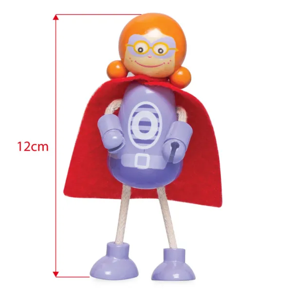 Tidlo Superhero Figure Pack