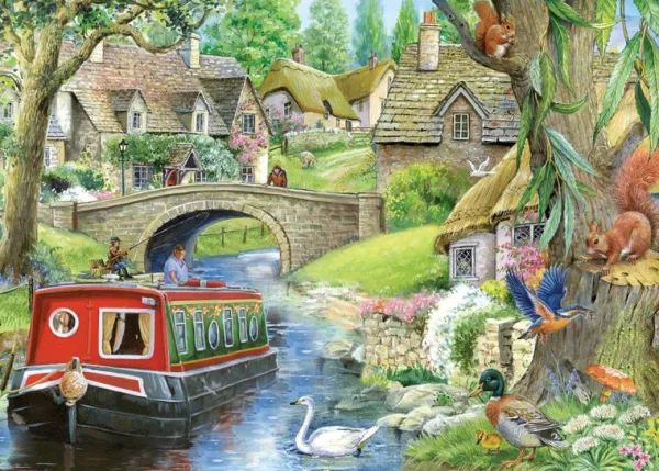 House of Puzzles Taking It Easy - BIG 250 Piece Jigsaw Puzzle