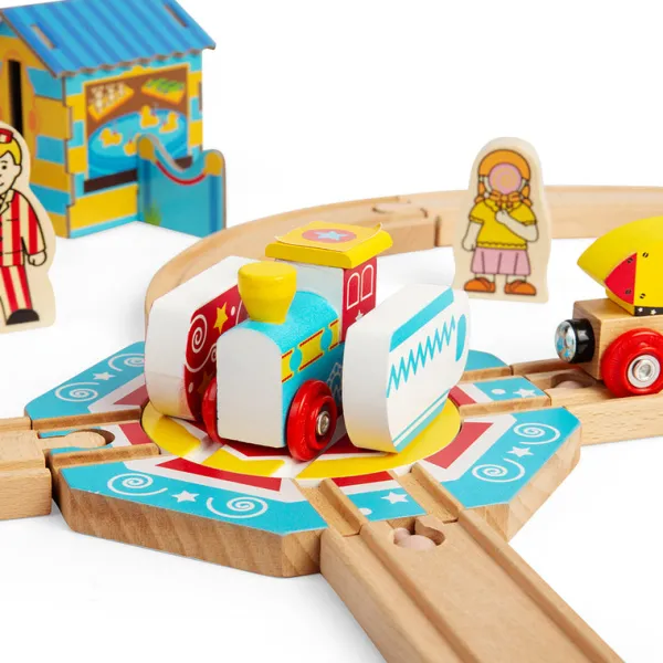 Bigjigs Rail Tea Cup Turntable