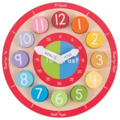Bigjigs Toys Teaching Clock
