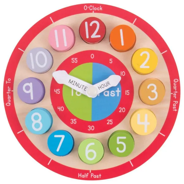 Bigjigs Toys Teaching Clock