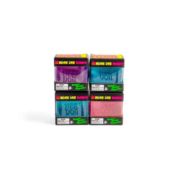 NeeDoh Teenie Nice Ice Baby - Pack of 4