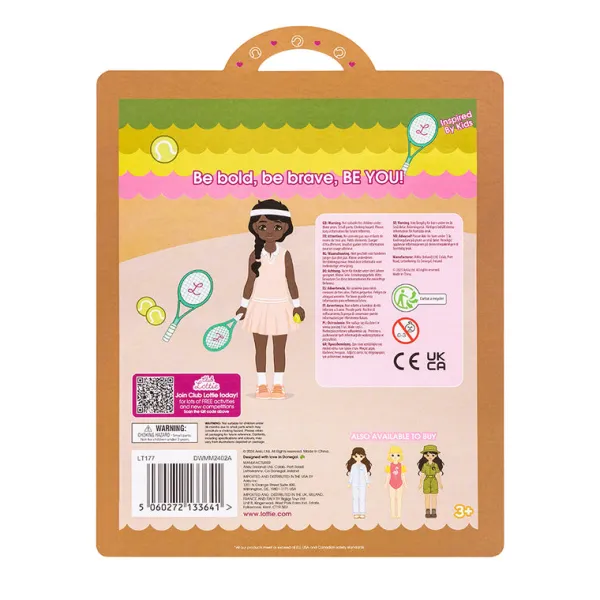 Lottie Tennis Club Outfit and Accessories