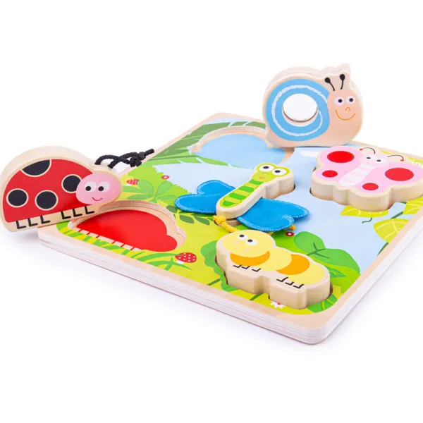 Tidlo Touch and Feel Puzzle (Insects)