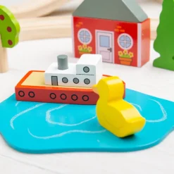 Bigjigs Rail Town and Country Train Set