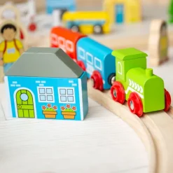 Bigjigs Rail Town and Country Train Set
